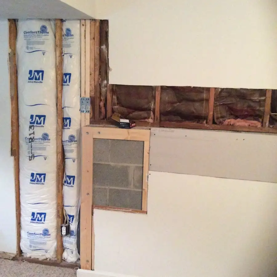 Wall insulation replacement during Odor Removal & Deodorization in Steiner Ranch